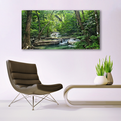 Quadro in vetro Foresta Natura