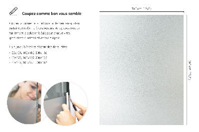 Pellicola privacy traslucida