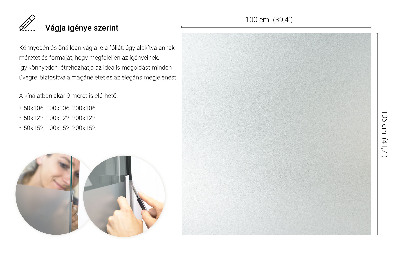 Pellicola privacy traslucida