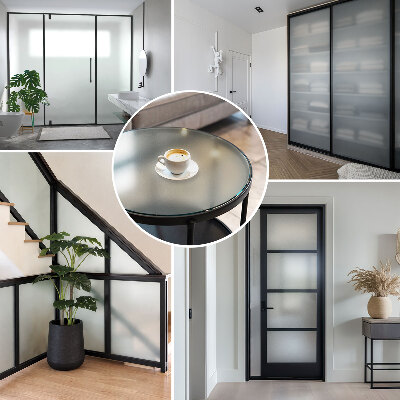 Pellicola privacy traslucida