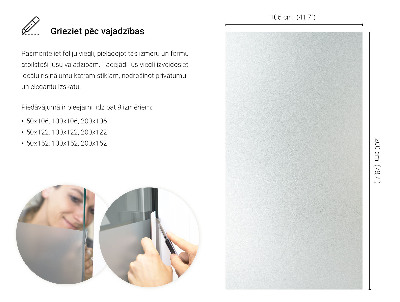 Pellicola privacy traslucida