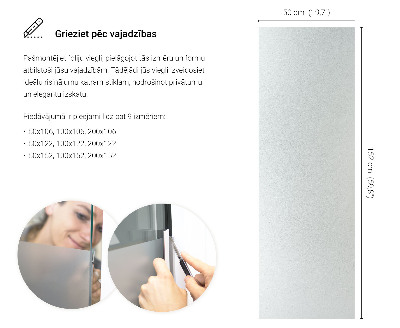 Pellicola privacy traslucida