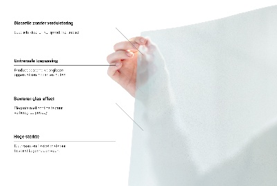 Pellicola privacy traslucida