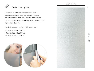 Pellicola privacy traslucida