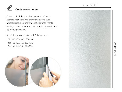 Pellicola privacy traslucida