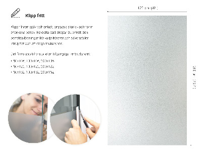 Pellicola privacy traslucida