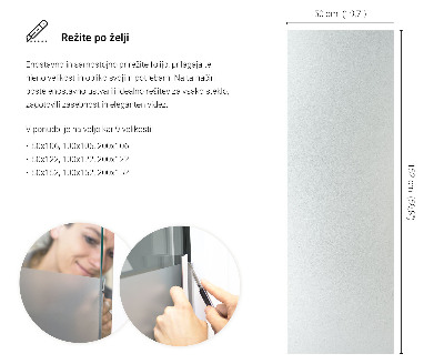 Pellicola privacy traslucida