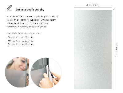 Pellicola privacy traslucida