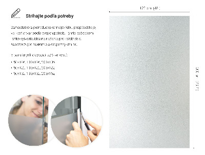 Pellicola privacy traslucida