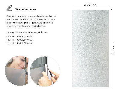 Pellicola privacy traslucida