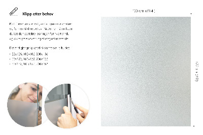 Pellicola privacy traslucida