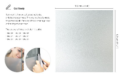 Pellicola privacy traslucida