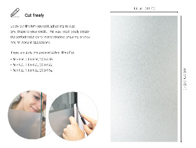 Pellicola privacy traslucida