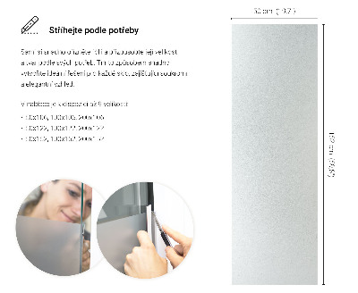 Pellicola privacy traslucida