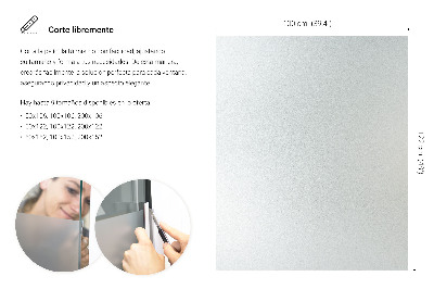 Pellicola privacy traslucida