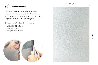 Pellicola privacy traslucida