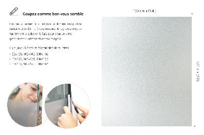 Pellicola privacy traslucida