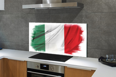 Rivestimento parete cucina Bandiera dell'Italia