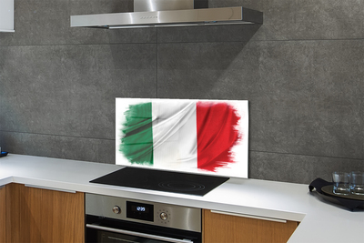 Rivestimento parete cucina Bandiera dell'Italia