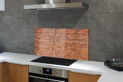 Rivestimento parete cucina Muro di mattoni d'epoca
