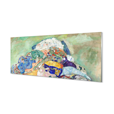 Pannello paraschizzi cucina Baby (culla) - Gustav Klimt
