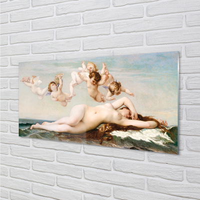 Pannello paraschizzi cucina La nascita di Venere di Sandro Botticelli