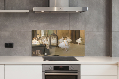 Pannello paraschizzi cucina Lezione di ballo di Edgar Degas
