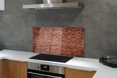 Pannello paraschizzi cucina Muro di mattoni di pietra