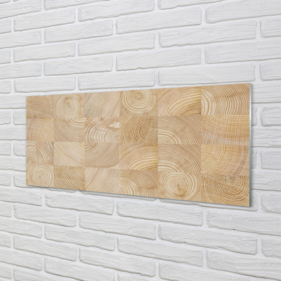 Rivestimento parete cucina Cubi di venature del legno