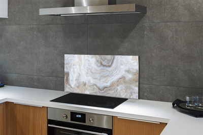 Pannello rivestimento cucina Macchie di pietra di marmo