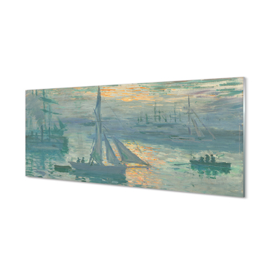 Pannello paraschizzi cucina Alba di Claude Monet