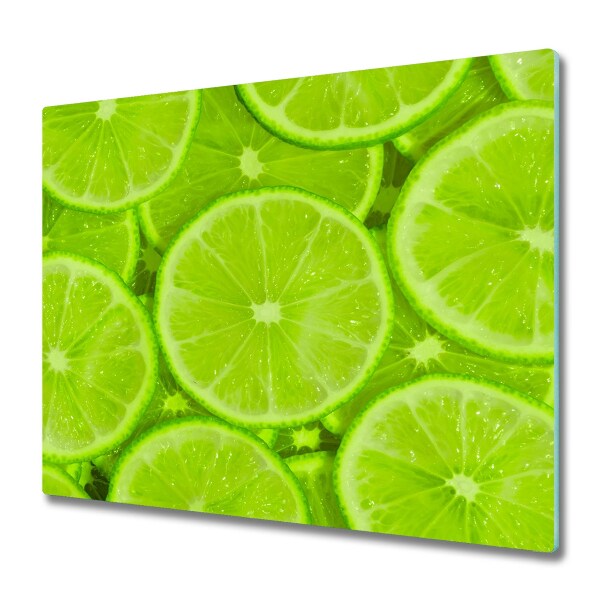 Tagliere in vetro temperato Lime