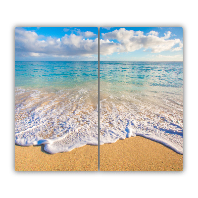 Tagliere in vetro temperato Spiaggia hawaiana
