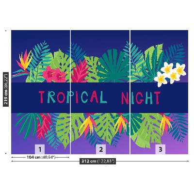 Carta da parati Notte tropicale