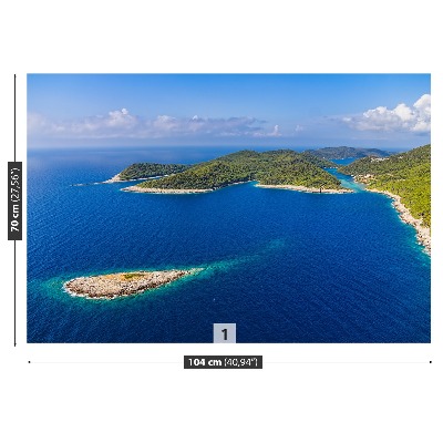 Carta da parati Isola della Croazia