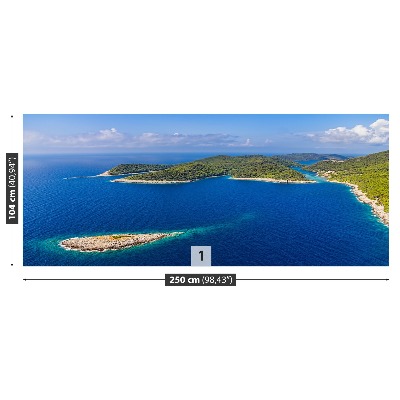 Carta da parati Isola della Croazia