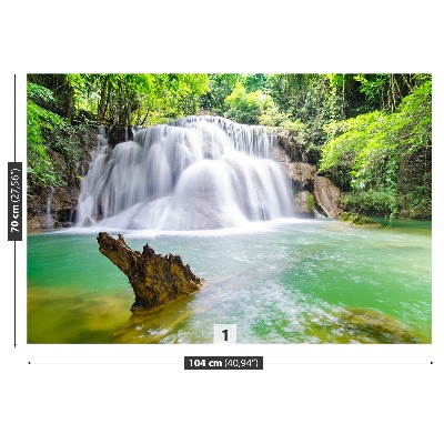 Carta da parati Cascata nella foresta