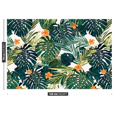 Carta da parati Pattern hawaiano