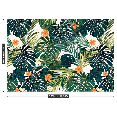 Carta da parati Pattern hawaiano