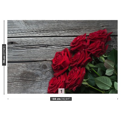 Carta da parati Rose rosse