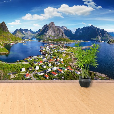 Carta da parati Lofoten Norvegia