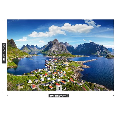 Carta da parati Lofoten Norvegia