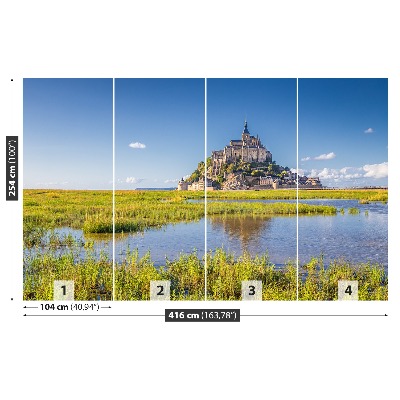 Carta da parati Le Mont Saintmichel