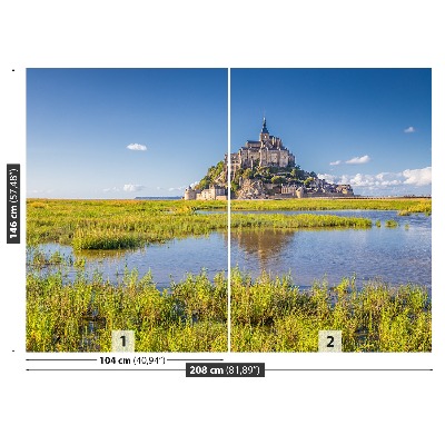 Carta da parati Le Mont Saintmichel