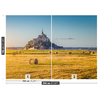 Carta da parati Le Mont Saintmichel