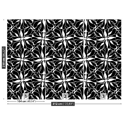 Carta da parati Pattern floreale