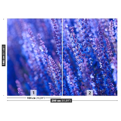 Carta da parati Fiori di lavanda