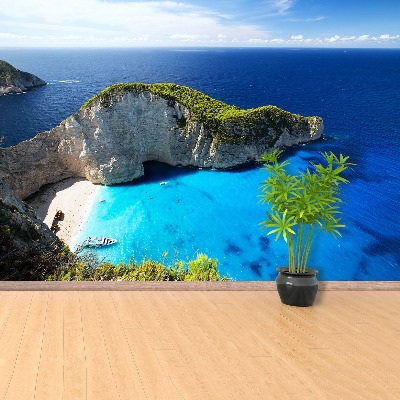 Carta da parati Spiaggia navagio