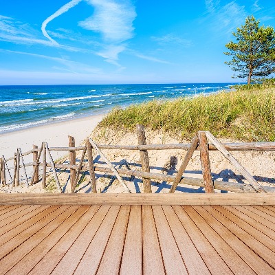 Carta da parati Spiaggia sabbiosa