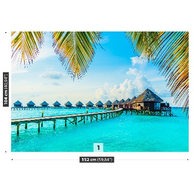 Carta da parati Maldive tropicali